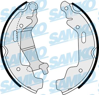 Samko 88110 - Brake Shoe Set autospares.lv