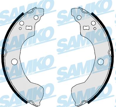 Samko 88870 - Brake Shoe Set autospares.lv