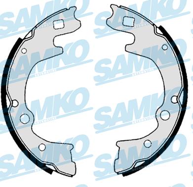 Samko 88270 - Brake Shoe Set autospares.lv