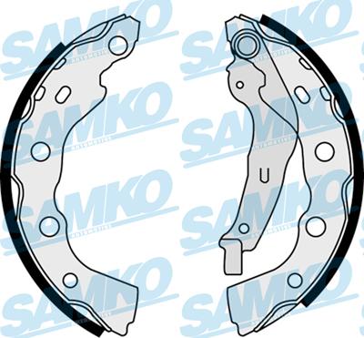 Samko 87990 - Brake Shoe Set autospares.lv