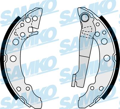 Samko 87940 - Brake Shoe Set autospares.lv