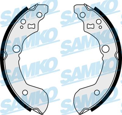 Samko 87900 - Brake Shoe Set autospares.lv