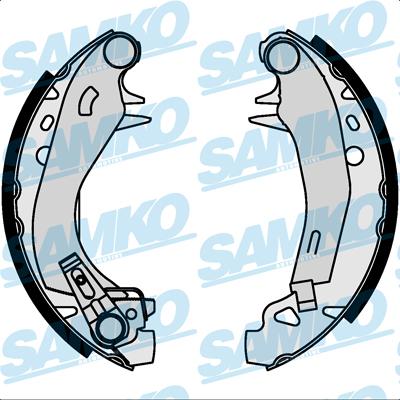 Samko 87570 - Brake Shoe Set autospares.lv