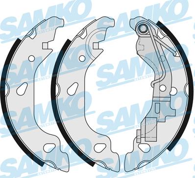 Samko 87690 - Brake Shoe Set autospares.lv