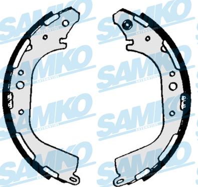 Samko 87040 - Brake Shoe Set autospares.lv