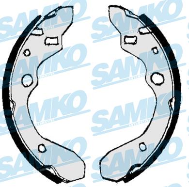 Samko 87010 - Brake Shoe Set autospares.lv