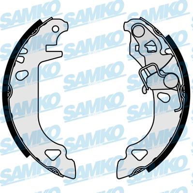 Samko 87070 - Brake Shoe Set autospares.lv