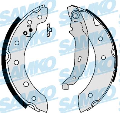 Samko 87130 - Brake Shoe Set autospares.lv