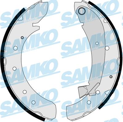 Samko 87120 - Brake Shoe Set autospares.lv