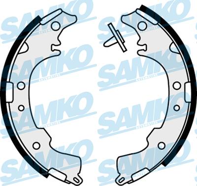 Samko 87840 - Brake Shoe Set autospares.lv