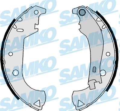 Samko 87810 - Brake Shoe Set autospares.lv