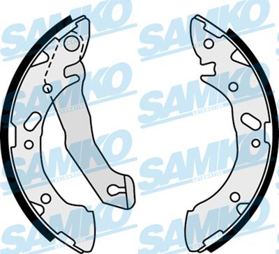 Samko 87870 - Brake Shoe Set autospares.lv