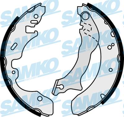 Samko 87390 - Brake Shoe Set autospares.lv