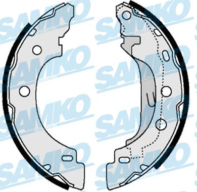 Samko 87330 - Brake Shoe Set autospares.lv