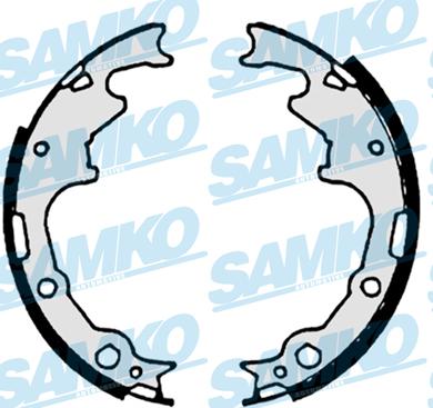 Samko 87240 - Brake Shoe Set autospares.lv