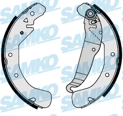 Samko 87200 - Brake Shoe Set autospares.lv