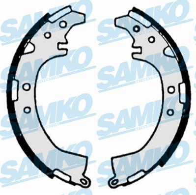 Samko 87230 - Brake Shoe Set autospares.lv