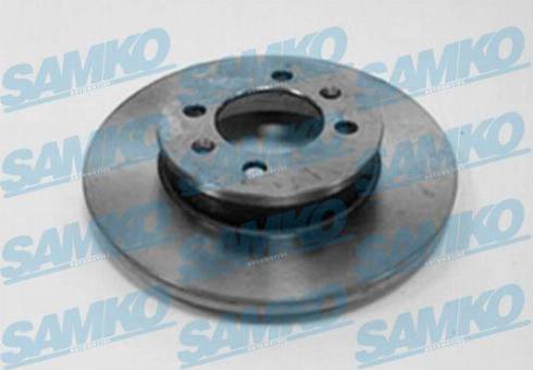 Samko A4071P - Brake Disc autospares.lv