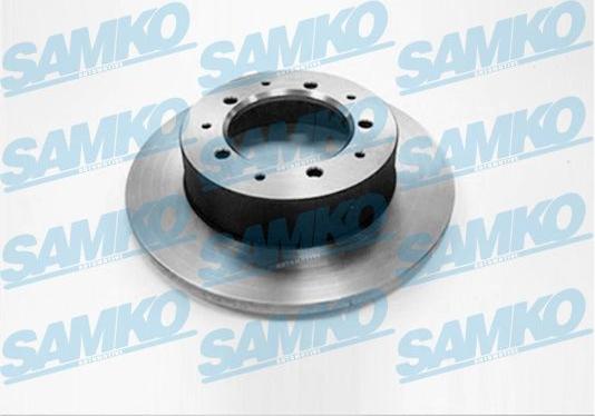 Samko A4161P - Brake Disc autospares.lv