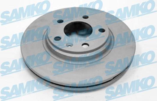 Samko A1491VR - Brake Disc autospares.lv