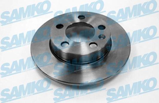 Samko A1441P - Brake Disc autospares.lv