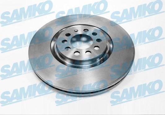Samko A1598V - Brake Disc autospares.lv