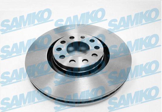 Samko A1561V - Brake Disc autospares.lv