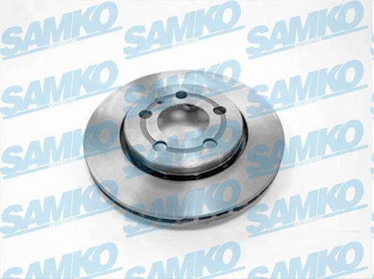 Samko A1602VR - Brake Disc autospares.lv