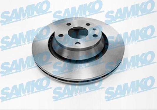 Samko A1049V - Brake Disc autospares.lv