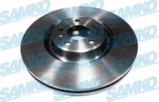 Samko A1044V - Brake Disc autospares.lv