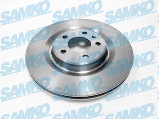 Samko A1045VR - Brake Disc autospares.lv