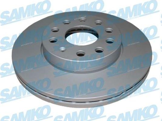 Samko A1054V - Brake Disc autospares.lv