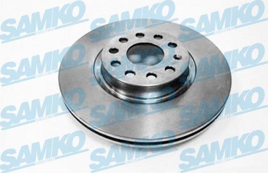 Samko A1004V - Brake Disc autospares.lv