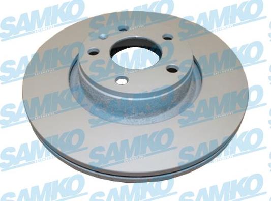 Samko A1006VR - Brake Disc autospares.lv