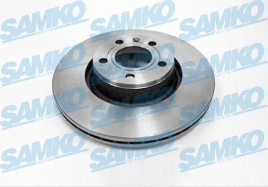 Samko A1006V - Brake Disc autospares.lv