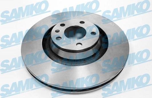 Samko A1008V - Brake Disc autospares.lv