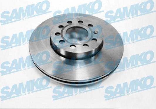 Samko A1002V - Brake Disc autospares.lv