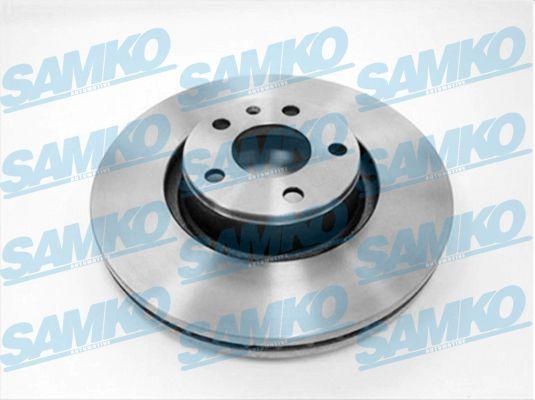 Samko A1019V - Brake Disc autospares.lv