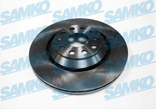 Samko A1014V - Brake Disc autospares.lv