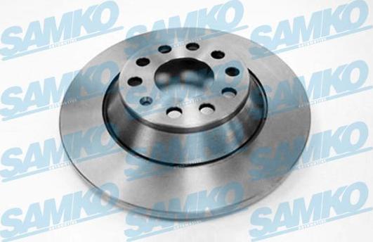 Samko A1015P - Brake Disc autospares.lv