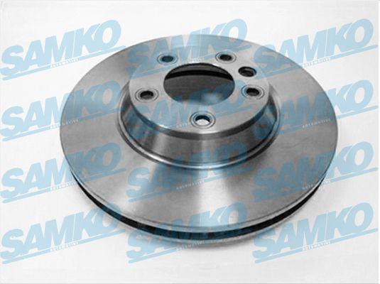 Samko A1016V - Brake Disc autospares.lv