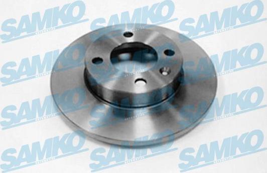 Samko A1011P - Brake Disc autospares.lv