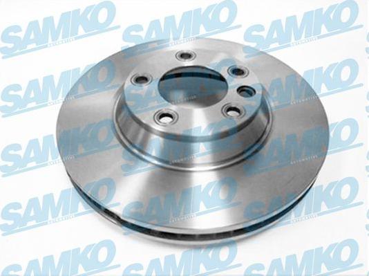Samko A1017VR - Brake Disc autospares.lv