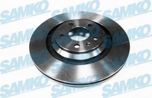 Samko A1039V - Brake Disc autospares.lv