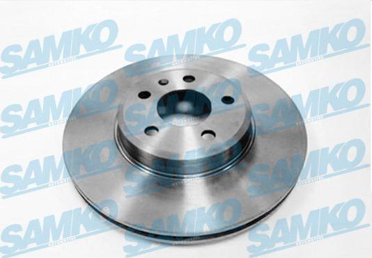 Samko A1037V - Brake Disc autospares.lv