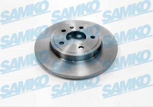 Samko A1029P - Brake Disc autospares.lv