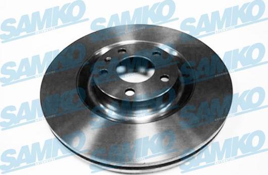Samko A1021V - Brake Disc autospares.lv
