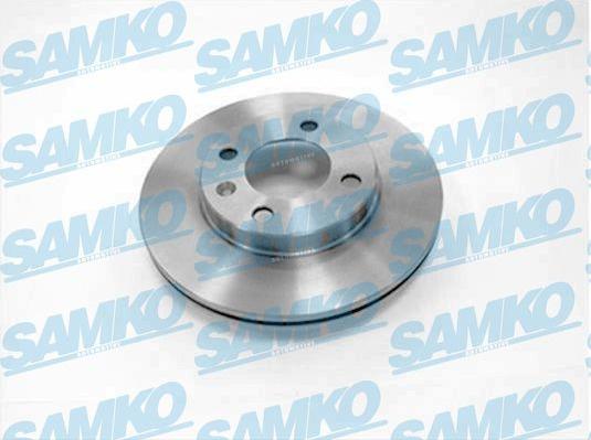 Samko A1071VR - Brake Disc autospares.lv