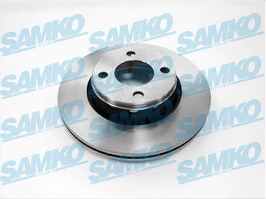 Samko A1381V - Brake Disc autospares.lv