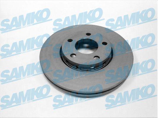 Samko A1371VR - Brake Disc autospares.lv